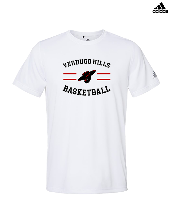 Verdugo Hills HS Boys Basketball Curve - Mens Adidas Performance Shirt