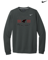 Verdugo Hills HS Boys Basketball Curve - Mens Nike Crewneck