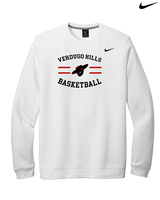 Verdugo Hills HS Boys Basketball Curve - Mens Nike Crewneck