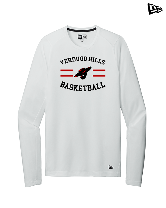 Verdugo Hills HS Boys Basketball Curve - New Era Performance Long Sleeve