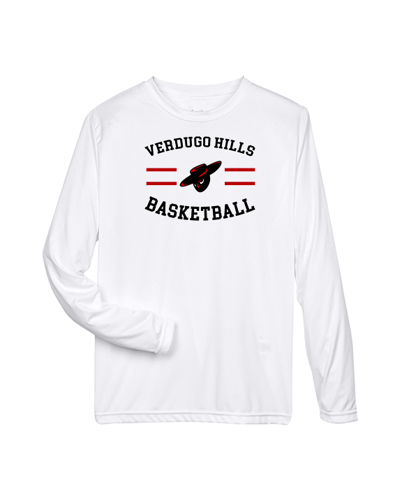 Verdugo Hills HS Boys Basketball Curve - Performance Longsleeve