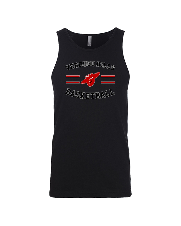 Verdugo Hills HS Boys Basketball Curve - Tank Top