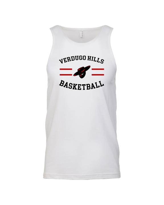 Verdugo Hills HS Boys Basketball Curve - Tank Top