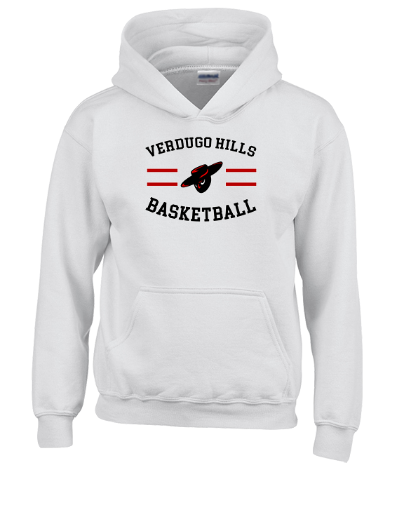 Verdugo Hills HS Boys Basketball Curve - Unisex Hoodie