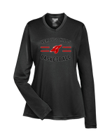 Verdugo Hills HS Boys Basketball Curve - Womens Performance Longsleeve