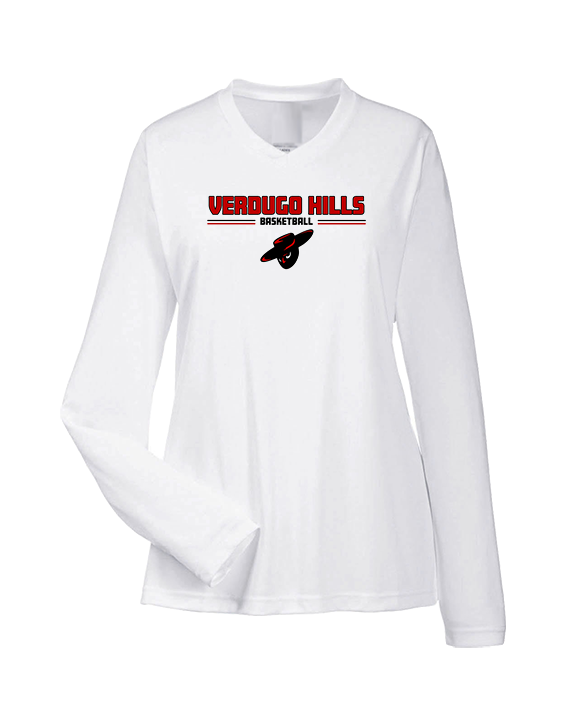 Verdugo Hills HS Boys Basketball Keen - Womens Performance Longsleeve