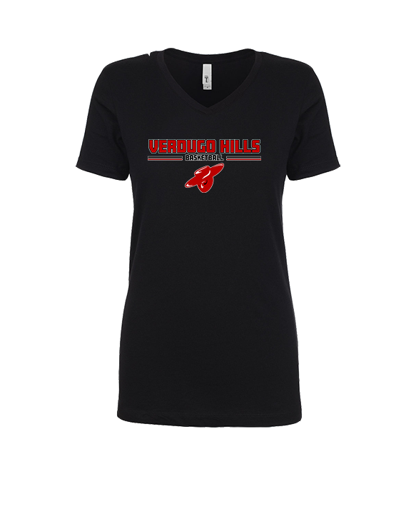Verdugo Hills HS Boys Basketball Keen - Womens Vneck