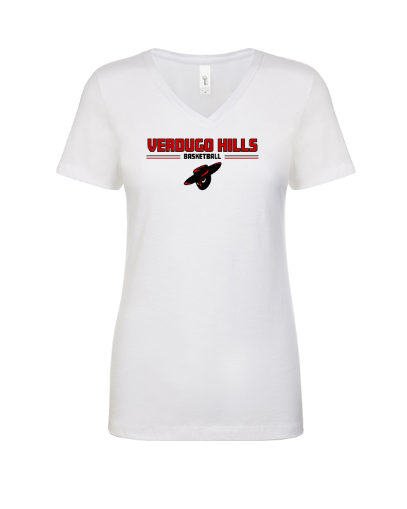 Verdugo Hills HS Boys Basketball Keen - Womens Vneck