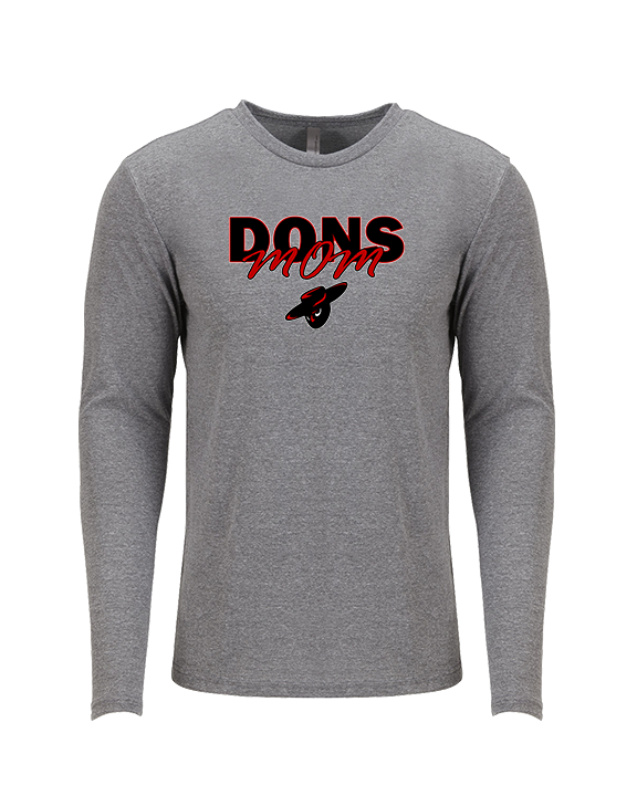 Verdugo Hills HS Boys Basketball Mom - Tri-Blend Long Sleeve