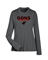 Verdugo Hills HS Boys Basketball Mom - Womens Performance Longsleeve