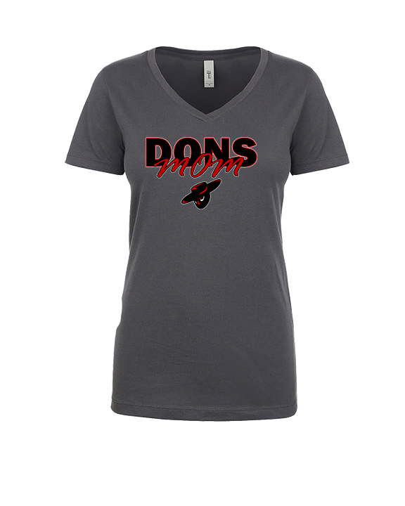 Verdugo Hills HS Boys Basketball Mom - Womens Vneck