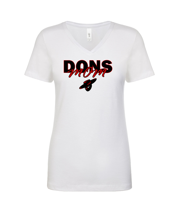 Verdugo Hills HS Boys Basketball Mom - Womens Vneck