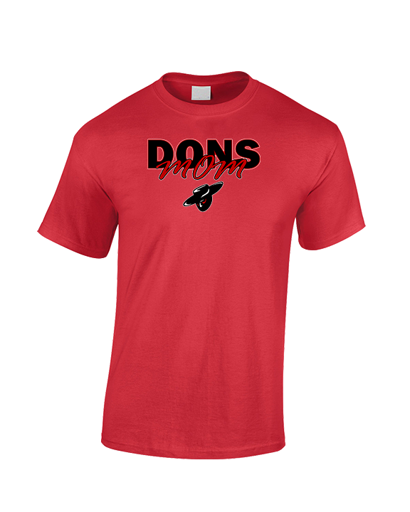Verdugo Hills HS Boys Basketball Mom Red - Cotton T-Shirt