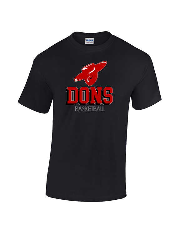 Verdugo Hills HS Boys Basketball Shadow - Cotton T-Shirt
