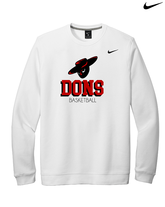Verdugo Hills HS Boys Basketball Shadow - Mens Nike Crewneck