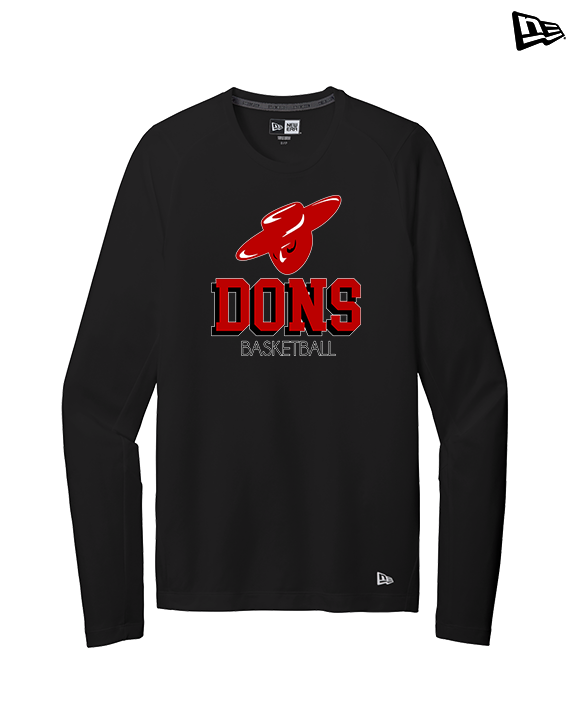 Verdugo Hills HS Boys Basketball Shadow - New Era Performance Long Sleeve