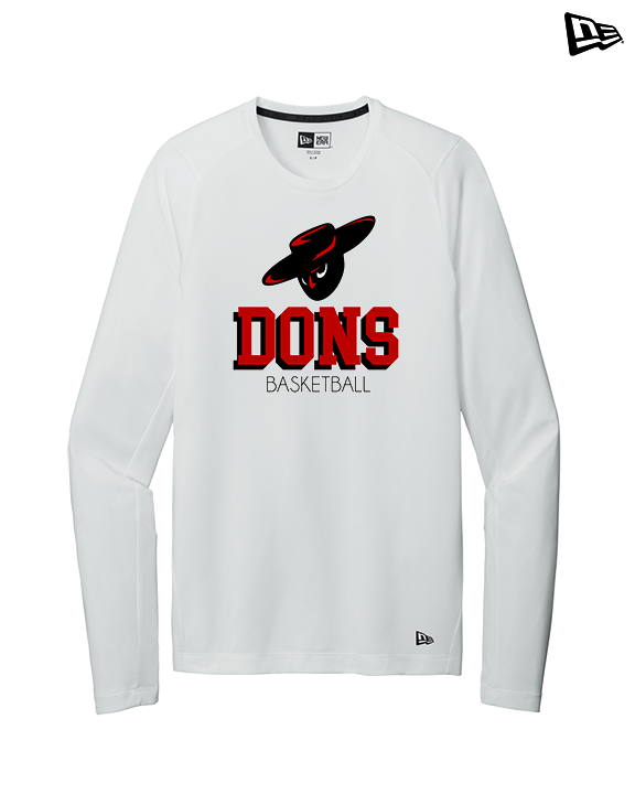 Verdugo Hills HS Boys Basketball Shadow - New Era Performance Long Sleeve