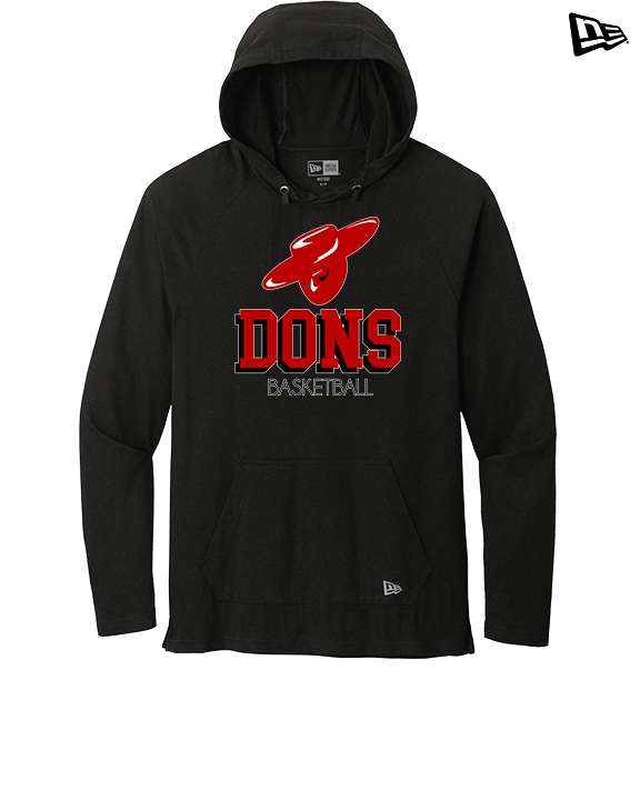 Verdugo Hills HS Boys Basketball Shadow - New Era Tri-Blend Hoodie