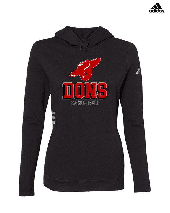 Verdugo Hills HS Boys Basketball Shadow - Womens Adidas Hoodie