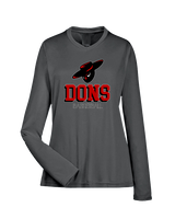 Verdugo Hills HS Boys Basketball Shadow - Womens Performance Longsleeve