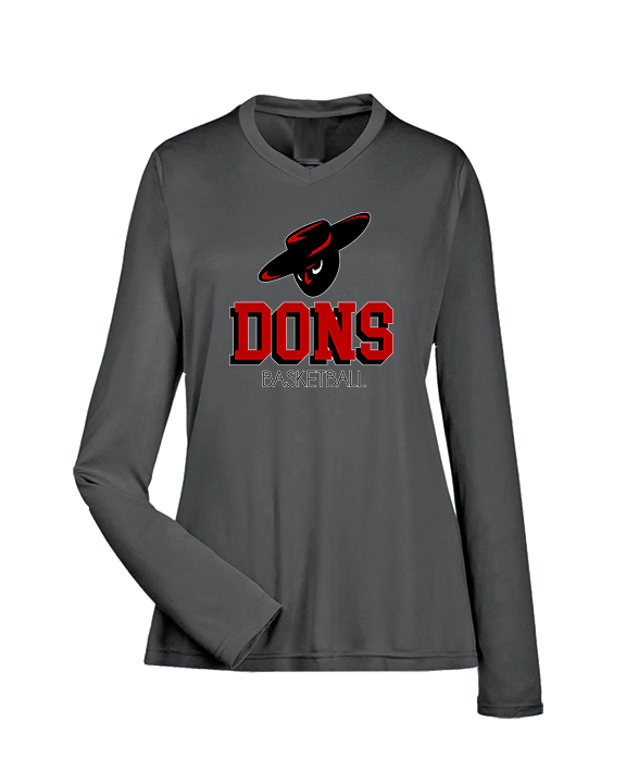 Verdugo Hills HS Boys Basketball Shadow - Womens Performance Longsleeve