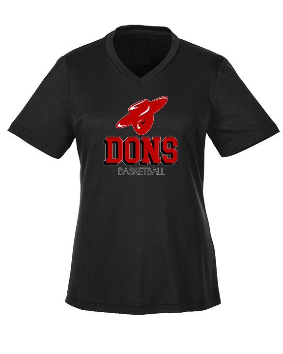 Verdugo Hills HS Boys Basketball Shadow - Womens Performance Shirt