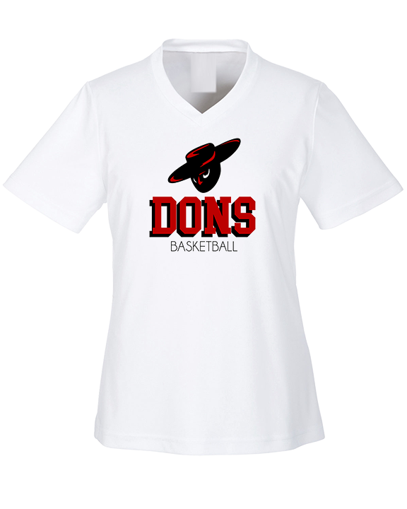 Verdugo Hills HS Boys Basketball Shadow - Womens Performance Shirt