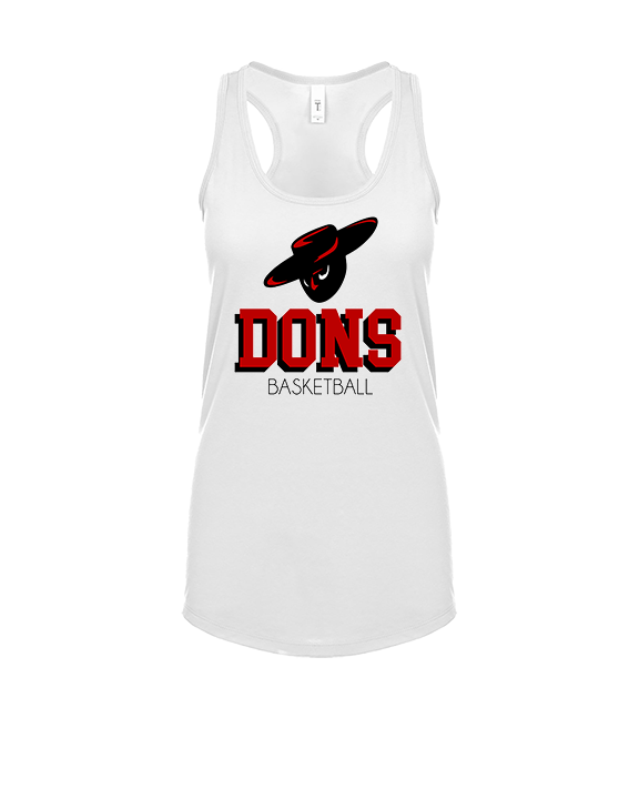 Verdugo Hills HS Boys Basketball Shadow - Womens Tank Top