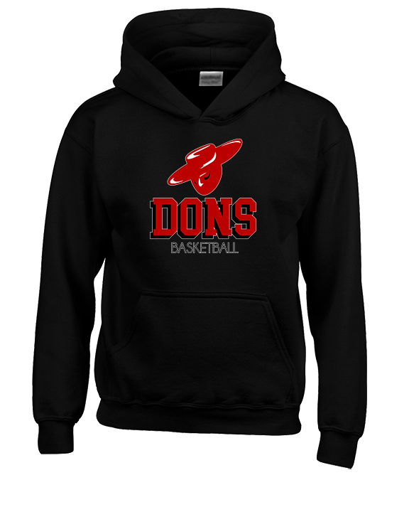 Verdugo Hills HS Boys Basketball Shadow - Youth Hoodie