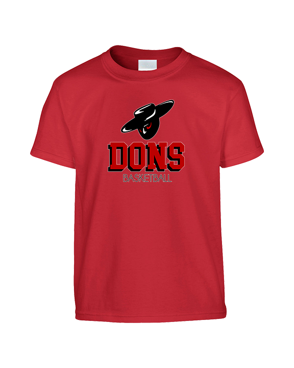 Verdugo Hills HS Boys Basketball Shadow Red - Youth Shirt