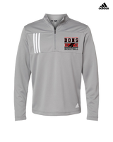 Verdugo Hills HS Boys Basketball Stamp 23 - Mens Adidas Quarter Zip