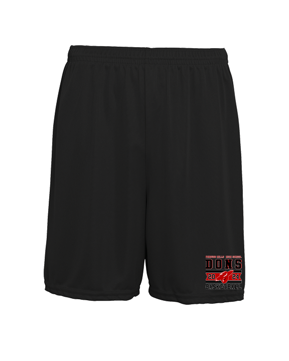 Verdugo Hills HS Boys Basketball Stamp 24 - Mens 7inch Training Shorts