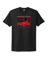 Verdugo Hills HS Boys Basketball Stamp 24 - Mens Select Cotton T-Shirt