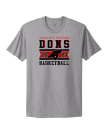 Verdugo Hills HS Boys Basketball Stamp 24 - Mens Select Cotton T-Shirt