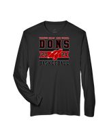 Verdugo Hills HS Boys Basketball Stamp 24 - Performance Longsleeve