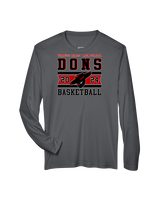 Verdugo Hills HS Boys Basketball Stamp 24 - Performance Longsleeve