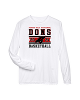 Verdugo Hills HS Boys Basketball Stamp 24 - Performance Longsleeve