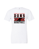 Verdugo Hills HS Boys Basketball Stamp 24 - Tri-Blend Shirt