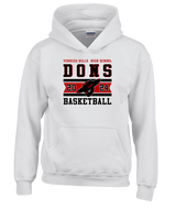 Verdugo Hills HS Boys Basketball Stamp 24 - Unisex Hoodie