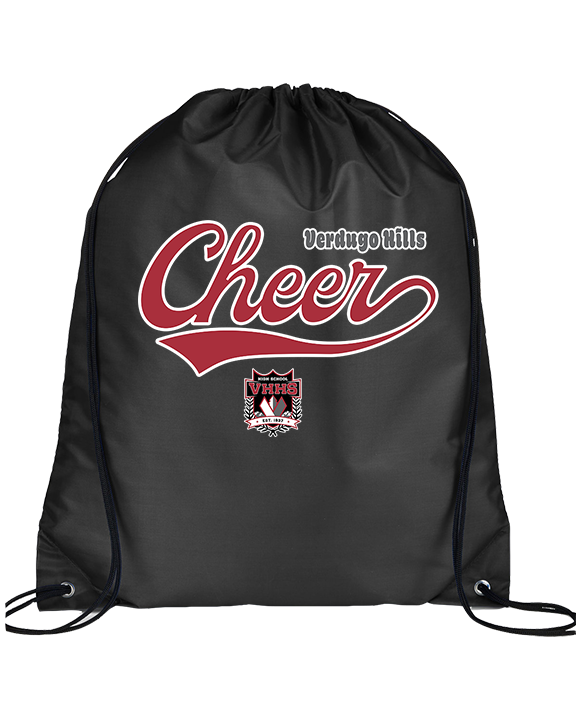 Verdugo Hills HS Cheer Cheer Banner - Drawstring Bag