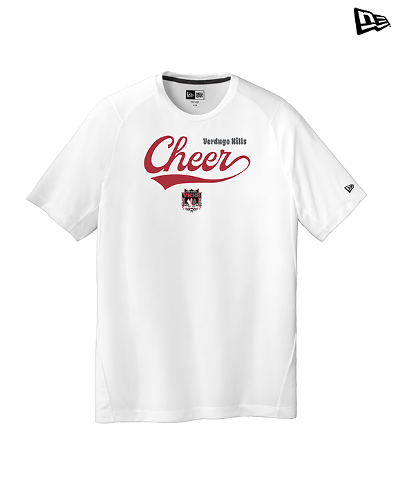 Verdugo Hills HS Cheer Cheer Banner - New Era Performance Shirt