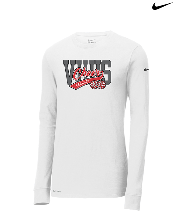 Verdugo Hills HS Cheer Custom - Mens Nike Longsleeve