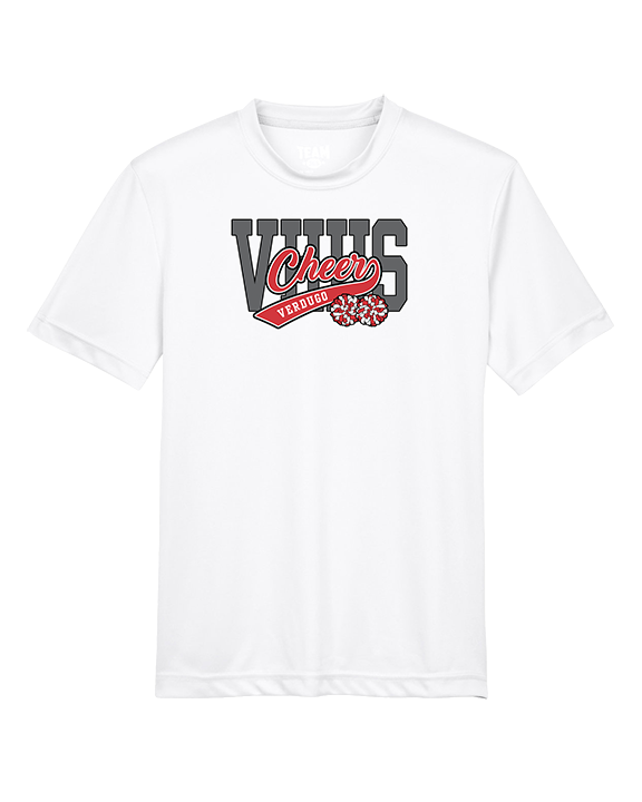 Verdugo Hills HS Cheer Custom - Youth Performance Shirt