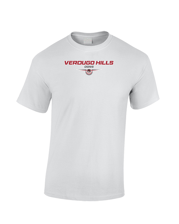 Verdugo Hills HS Cheer Design - Cotton T-Shirt