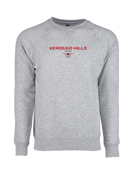 Verdugo Hills HS Cheer Design - Crewneck Sweatshirt