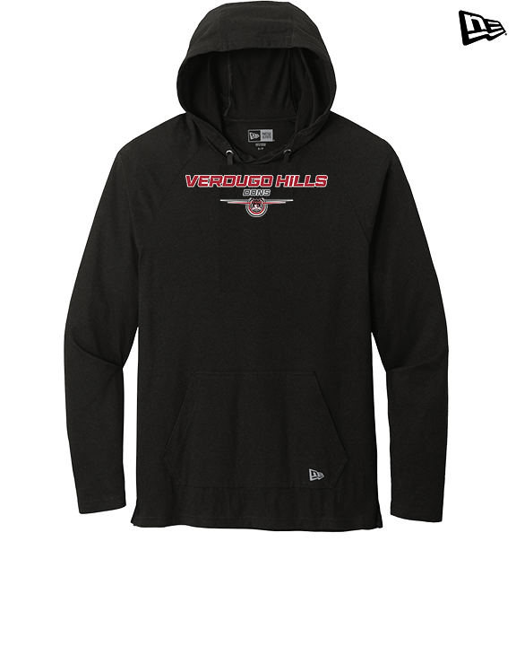 Verdugo Hills HS Cheer Design - New Era Tri-Blend Hoodie