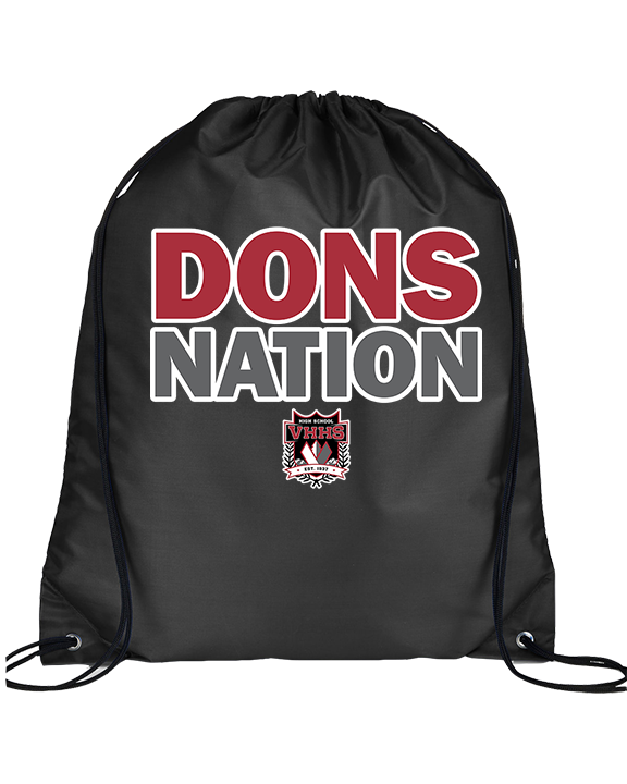Verdugo Hills HS Cheer Nation - Drawstring Bag