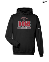 Verdugo Hills HS Cheer Property - Nike Club Fleece Hoodie
