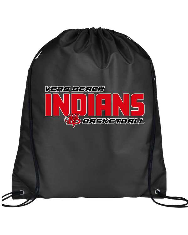 Vero Beach HS Basketball Bold - Drawstring Bag