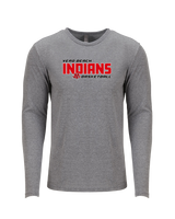 Vero Beach HS Basketball Bold - Tri Blend Long Sleeve